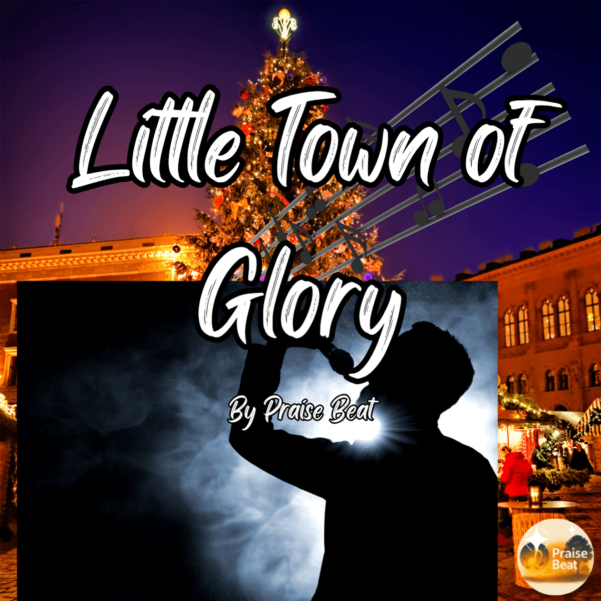 🎶 Little Town of Glory  – Accompaniment Track + Lyrics PDF🎄✨ Hydee M (Praise Beat)