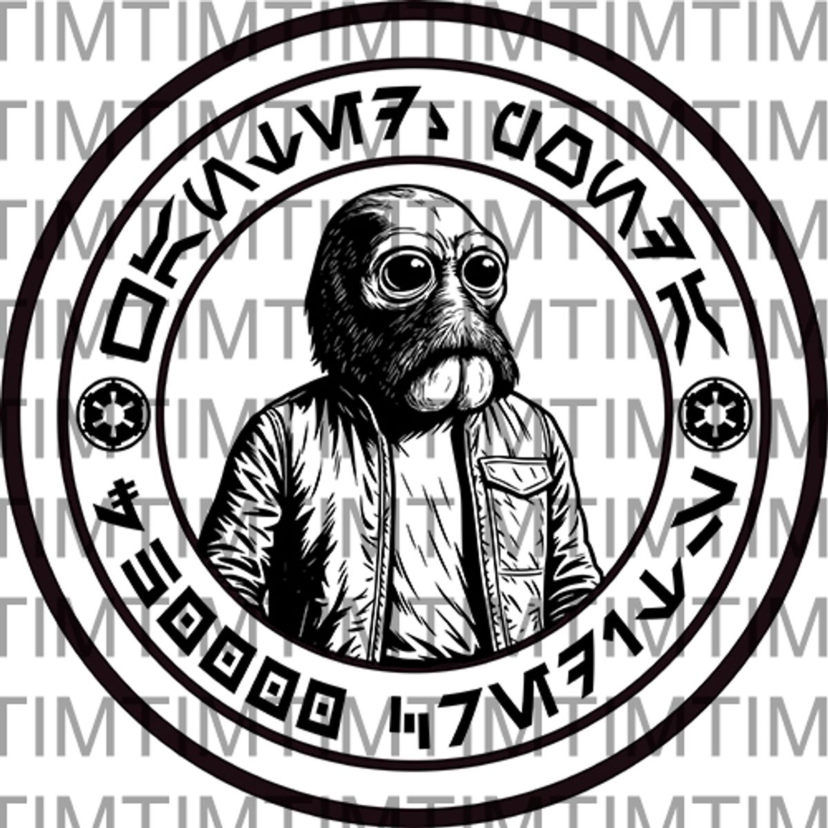 Star Wars Wanted Coaster Designs - JPG & PNG