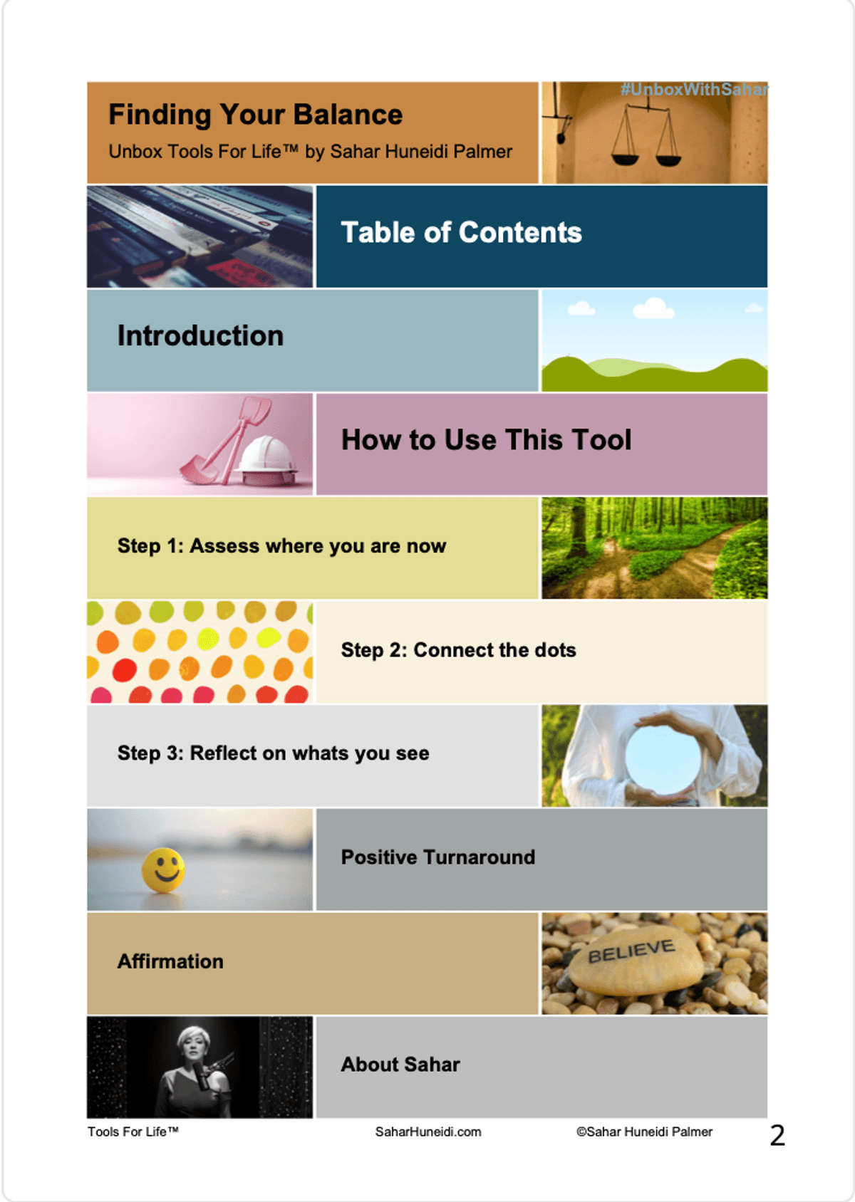 Finding Your Balance (9-page PDF)