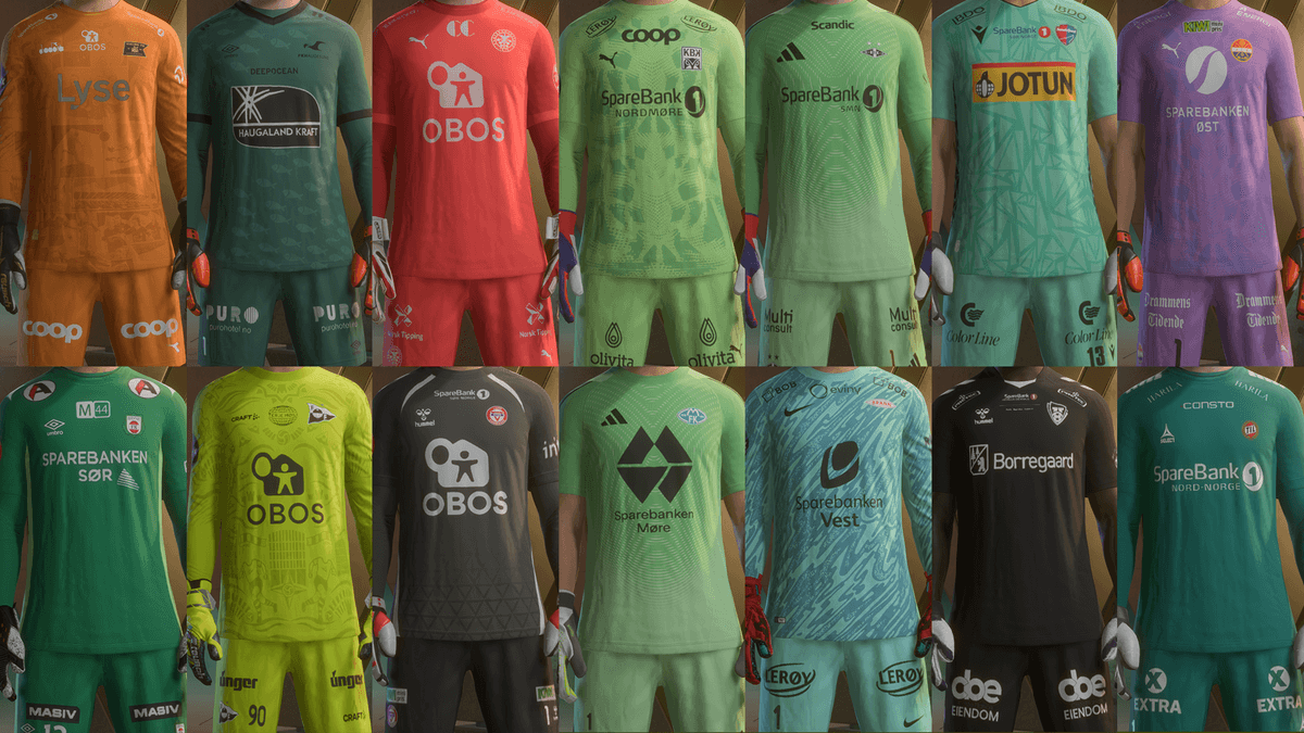 Goalkeeper Kitpack 25/26 AIO For FC26 (v1.6.6)