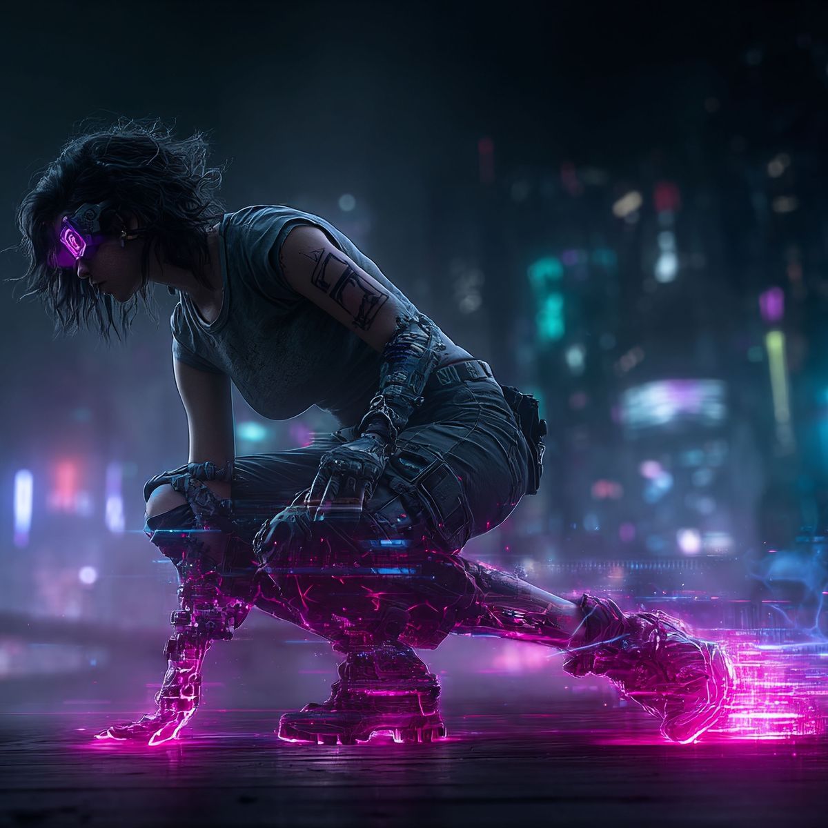 Digital Animated Wallpaper - Phasewalker