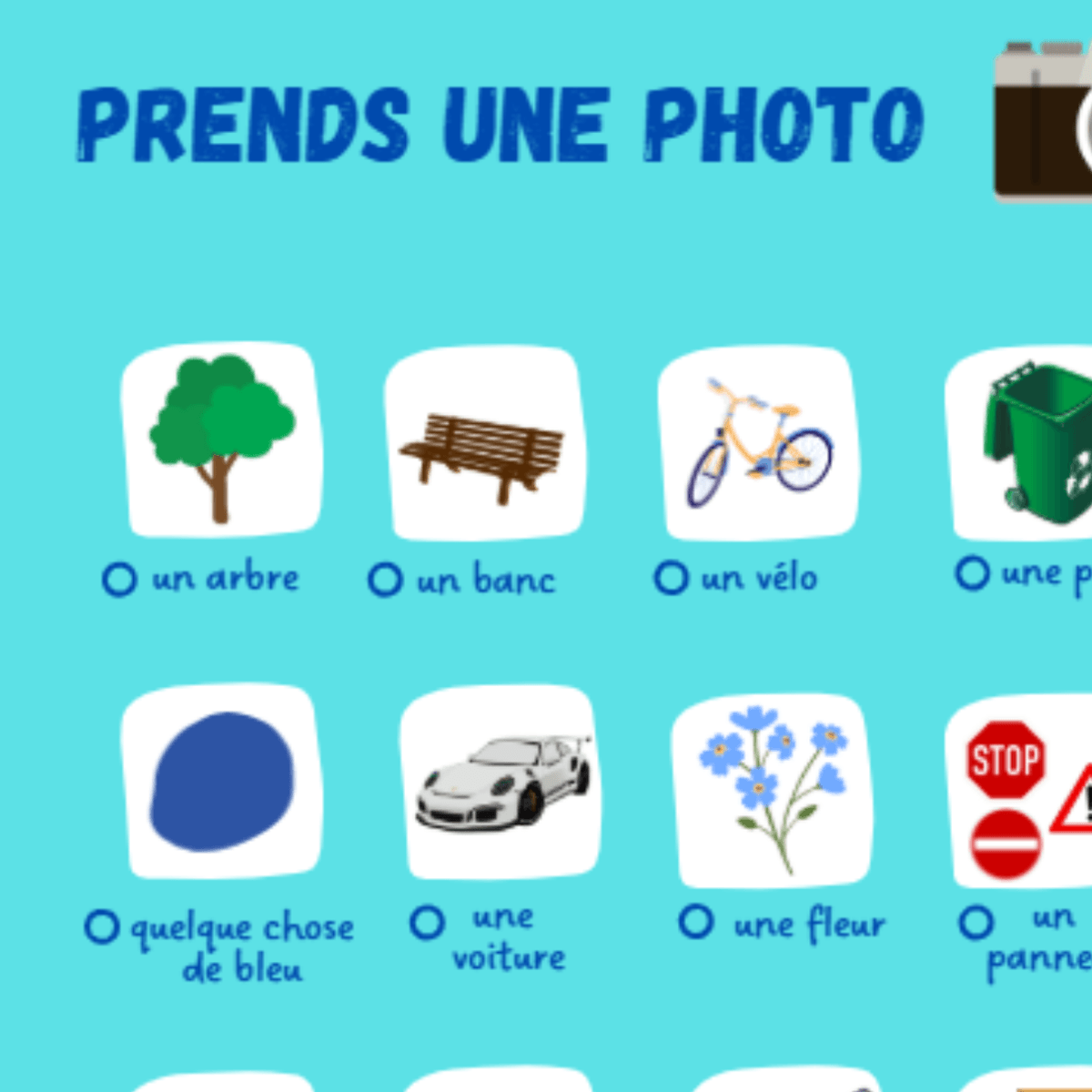 Jeu de piste - Prends une photo