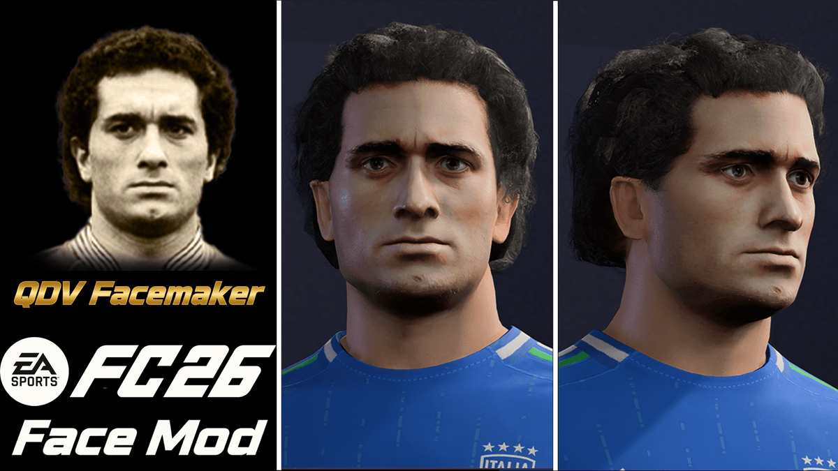 [CLASSIC] Claudio Gentile Face Mod - [FC 24/25/26][FIFA 23]