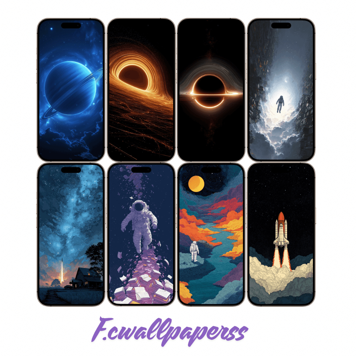 Cosmic vibes Wallpaper pack