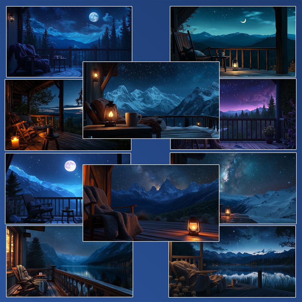 Starry Night - 4 Pre-Made Effects