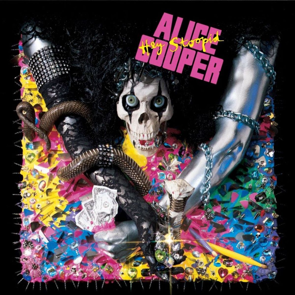 Alice Cooper - Hey Stoopid Custom Album Cover [4K]