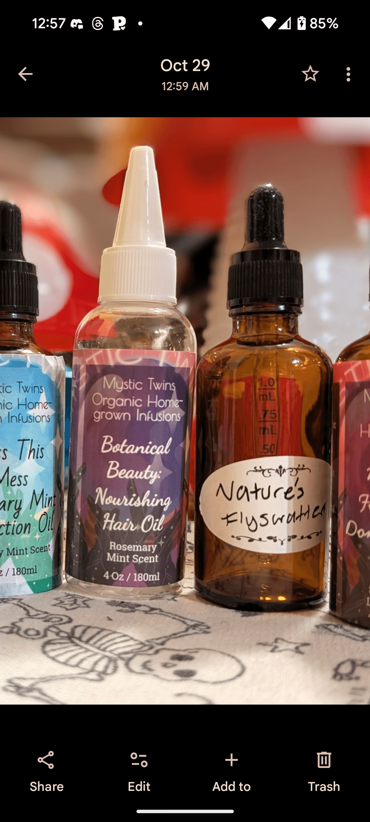 Bless This Mess: Rosemary Mint Protection Oil