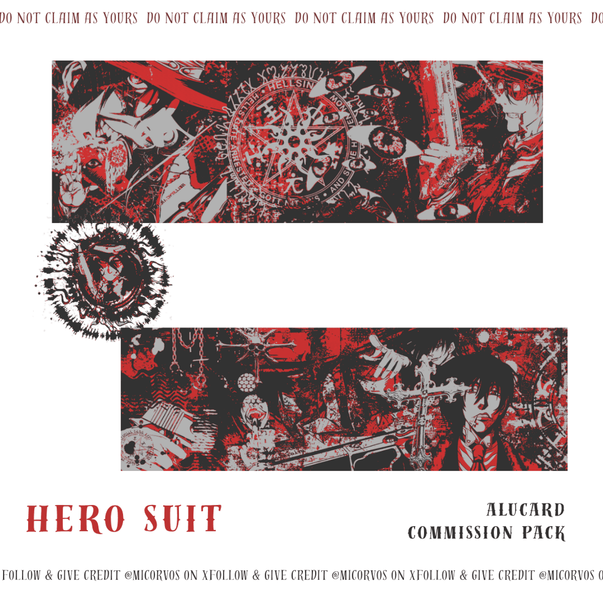 hero suit / COMMISSION