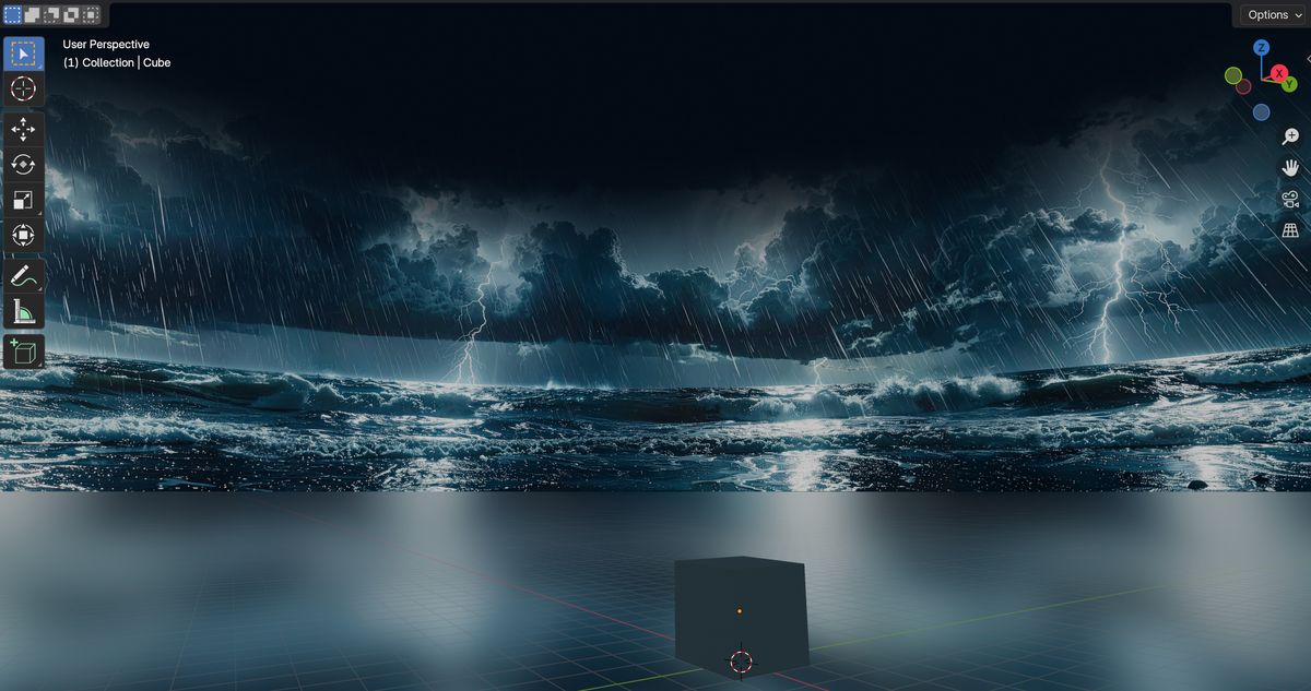 Synch HDRI 003『Night of the Tempest』🌩️🌊