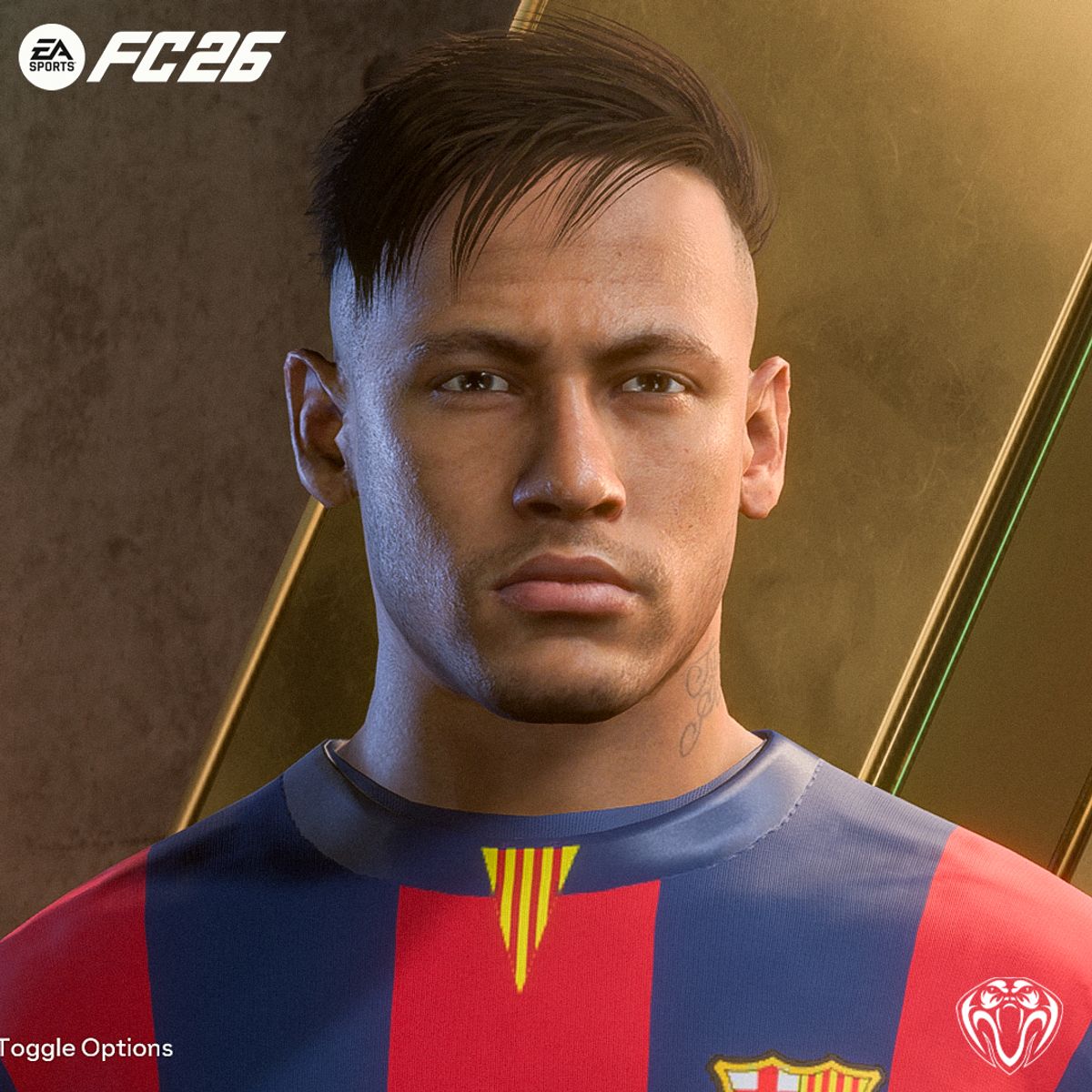 Neymar JR 14/15 Face + FCB 14/15 Kits For FC26