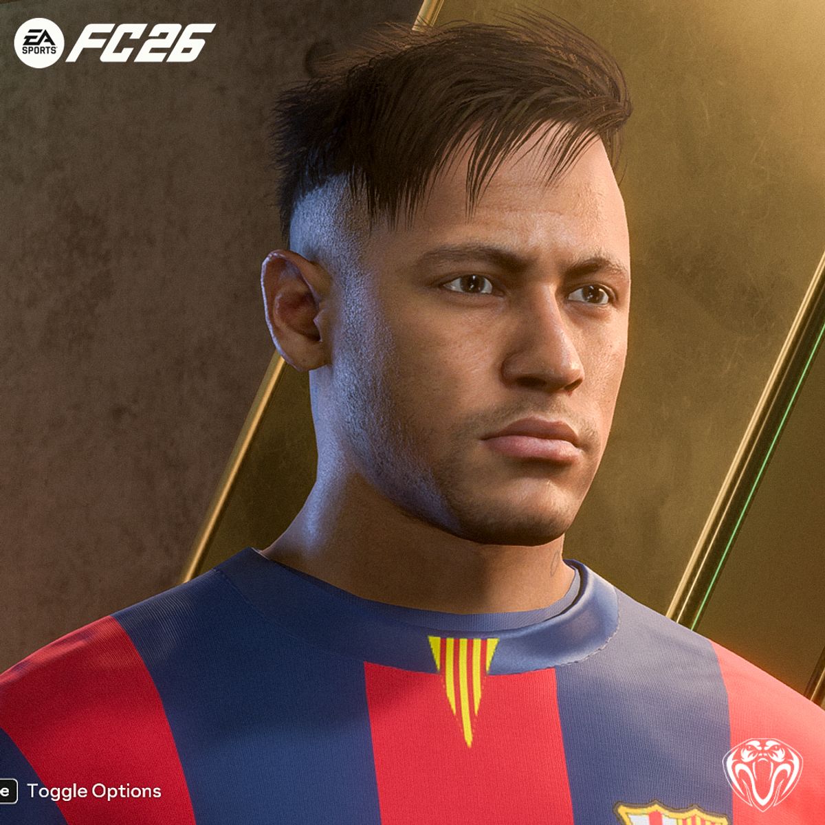 Neymar JR 14/15 Face + FCB 14/15 Kits For FC26
