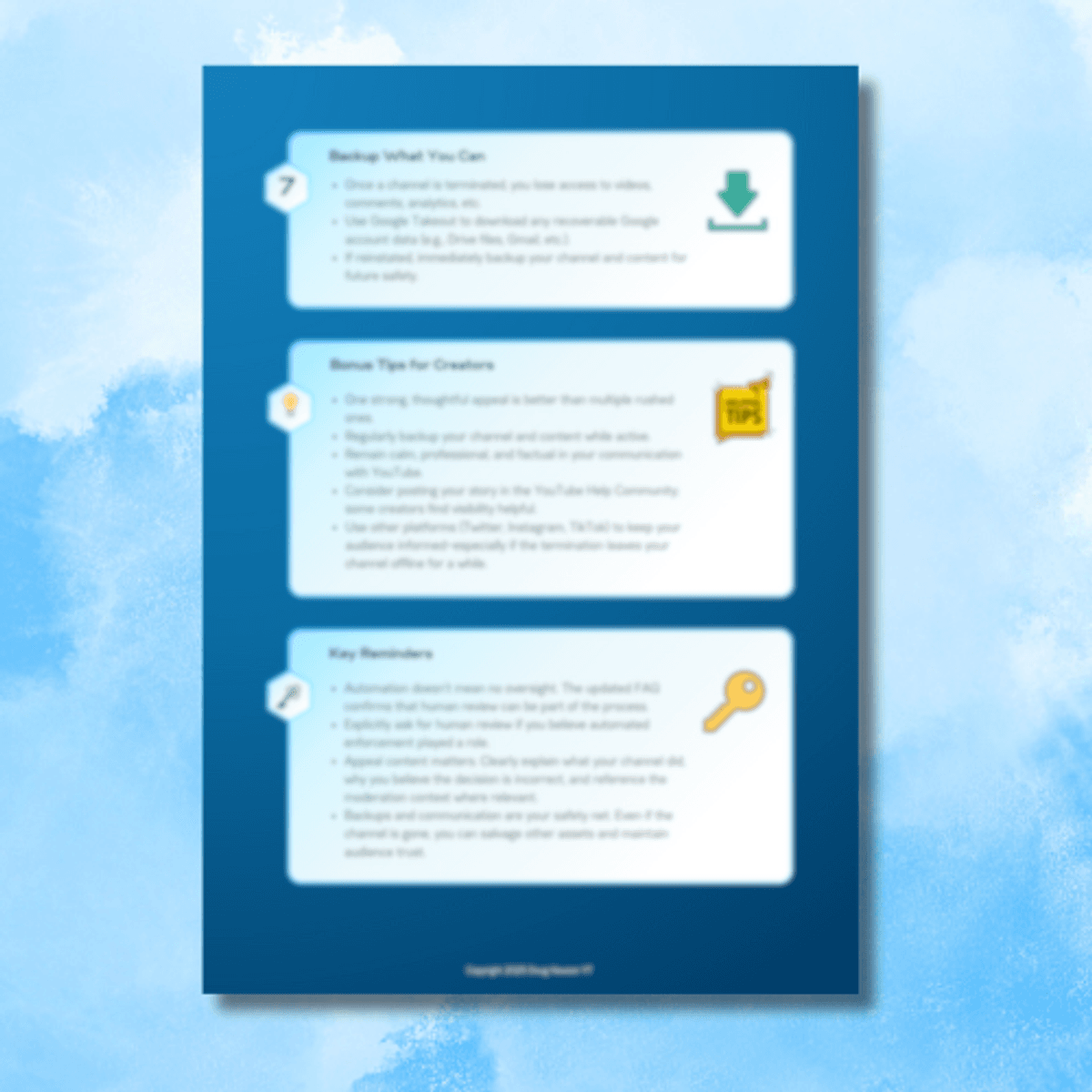 What to Do If Your Channel Gets Terminated PDF Guide