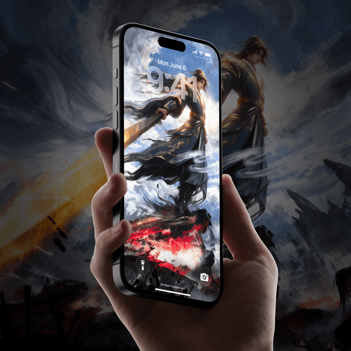 Ink Sword Ink Sword Rising | 5K High-Res | 5 Sizes - Buymeacoffee