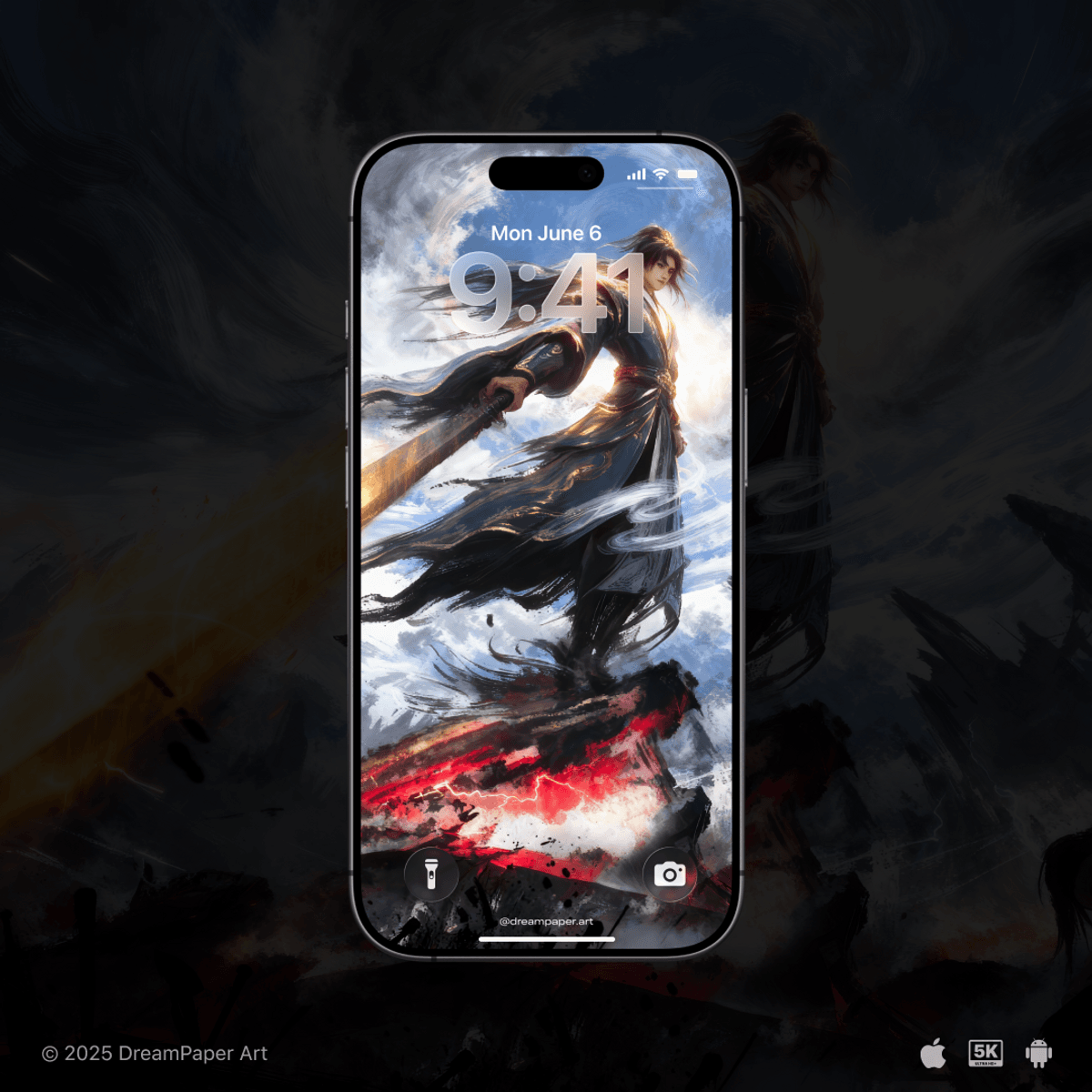 Ink Sword Ink Sword Rising | 5K High-Res | 5 Sizes - Buymeacoffee