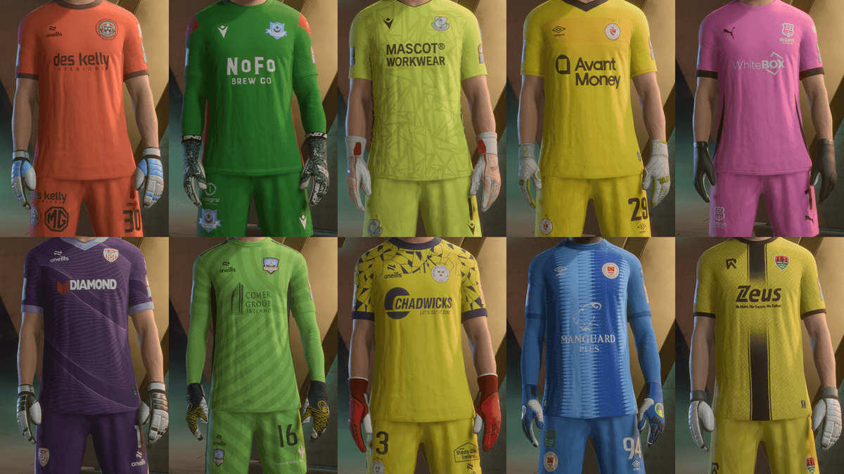Goalkeeper Kitpack 25/26 AIO For FC26 (v1.6.6)