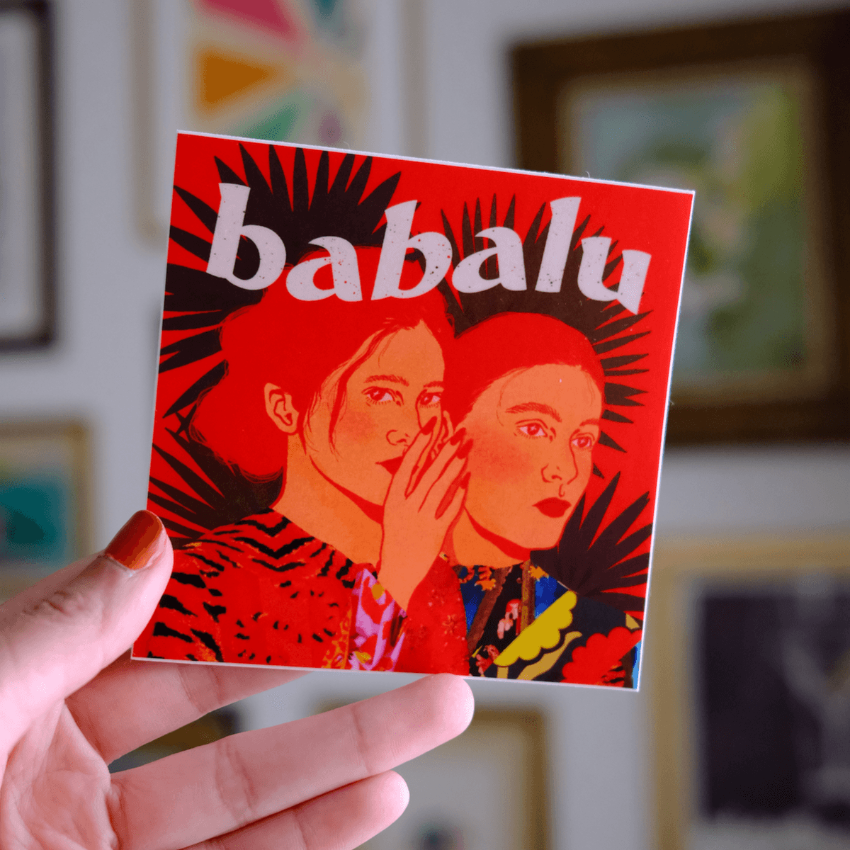 Babalu vinyl sticker (shipping included!)