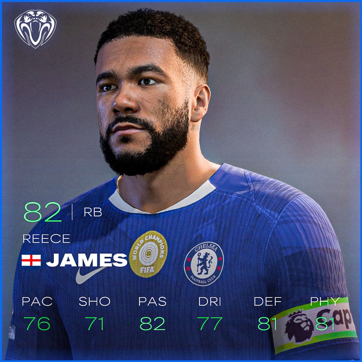 Reece James Face For FC26