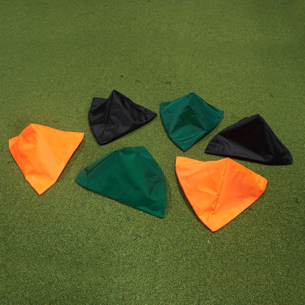 Golf Enclosure Corner Protector Decoration with Magnet [1 Pair] - Decorative Safety Cushion, Triangular Design (3 Colors Available)