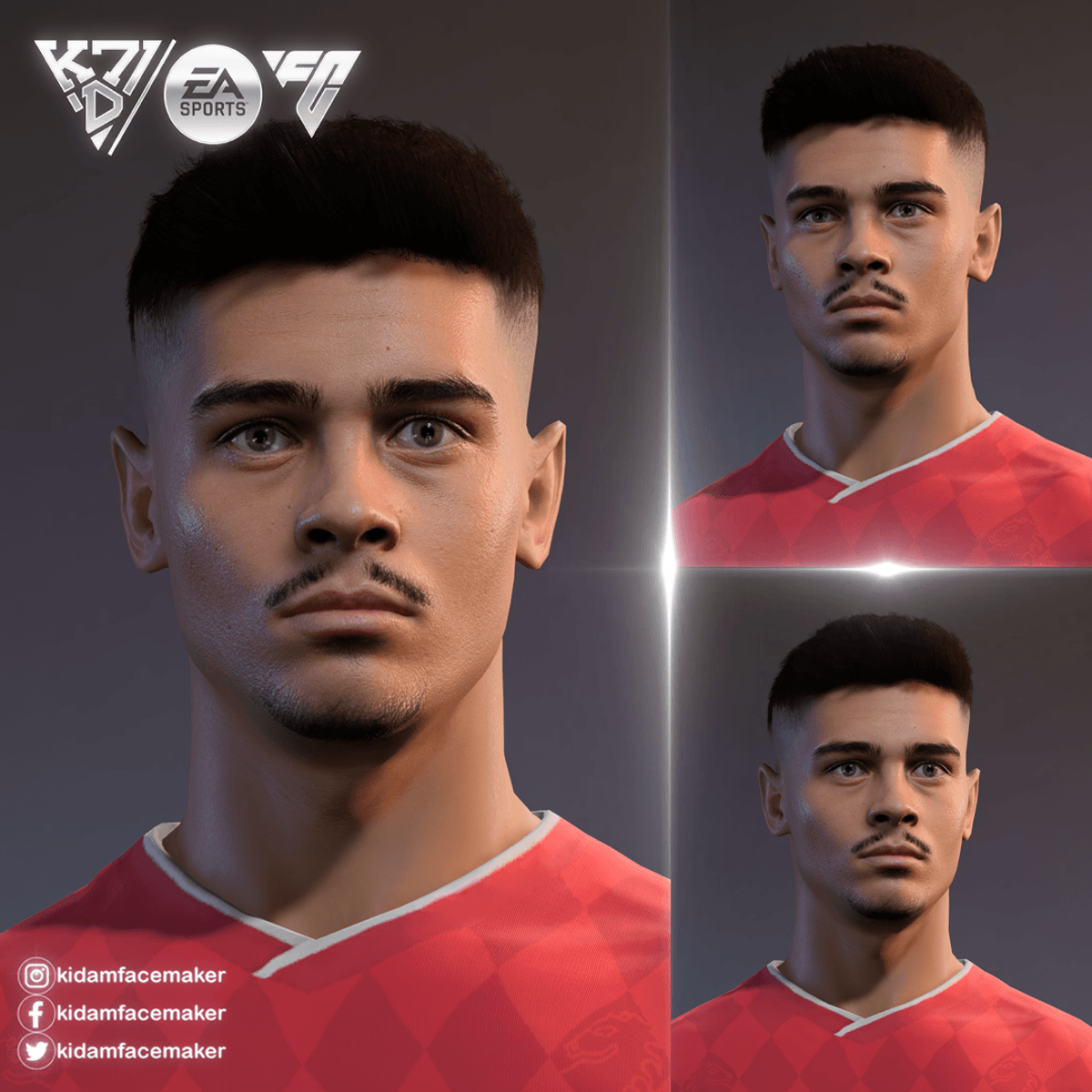 Mees Hilgers FACE And TATTO FIFA23 FC24 FC25