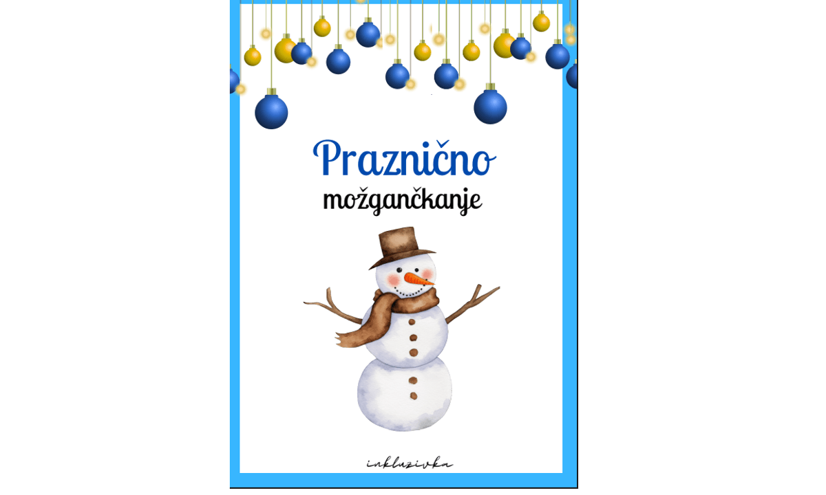 Praznično možgančkanje 2025