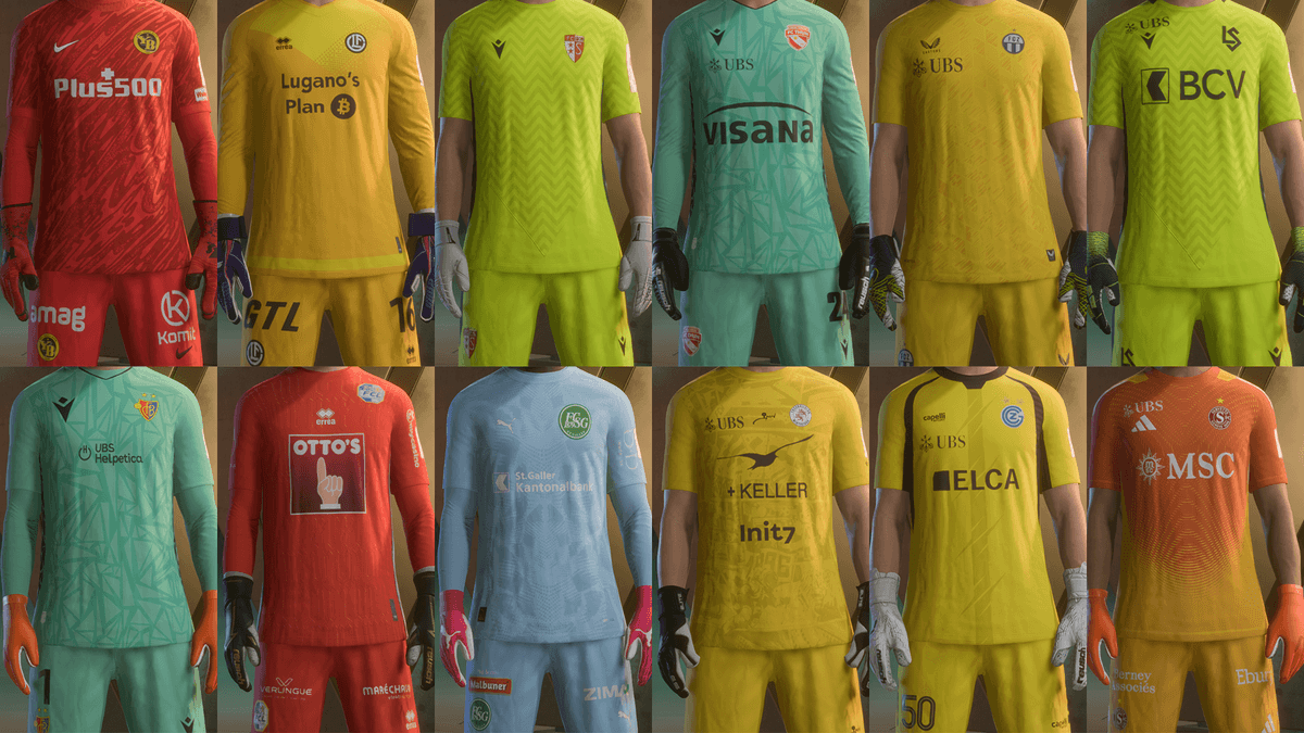 Goalkeeper Kitpack 25/26 AIO For FC26 (v1.6.6)