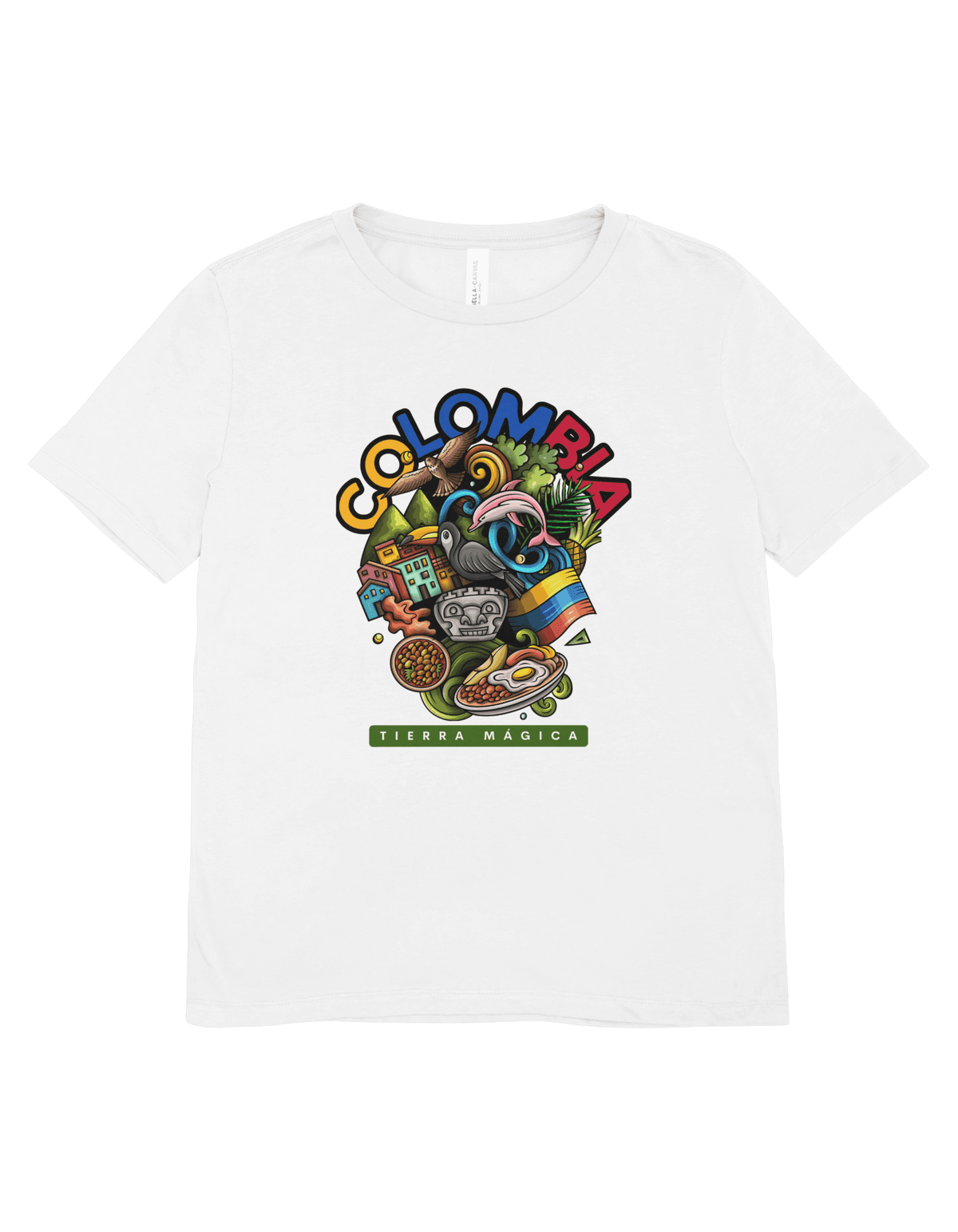 Camiseta  con Sabor Colombiano