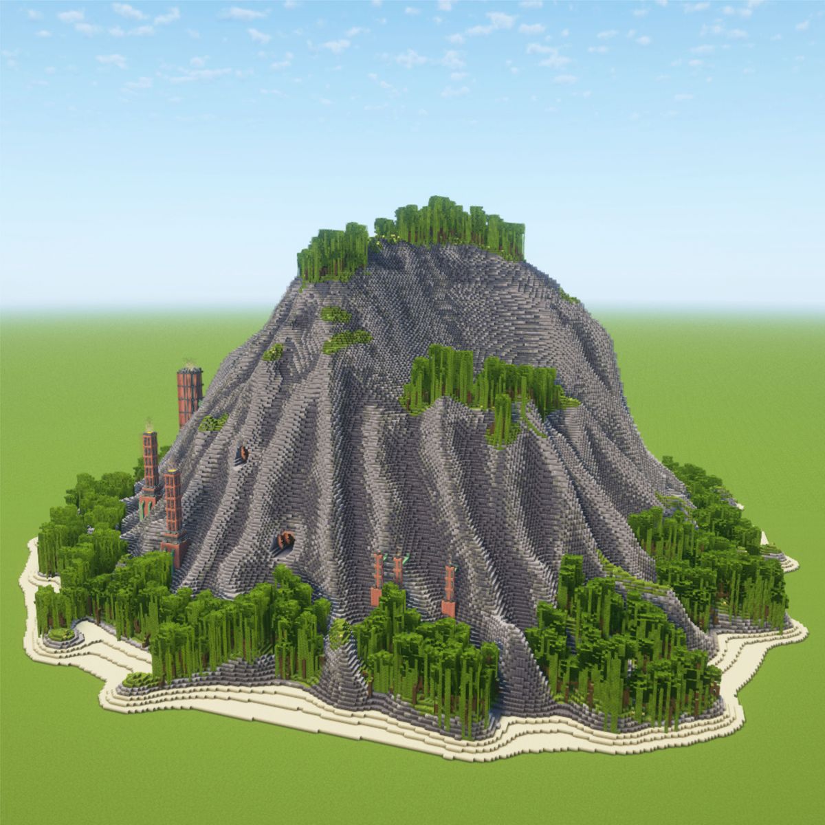 Industrial Mountain Base