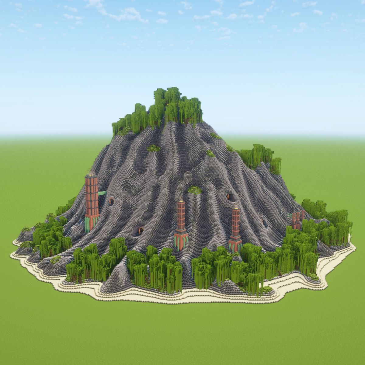 Industrial Mountain Base