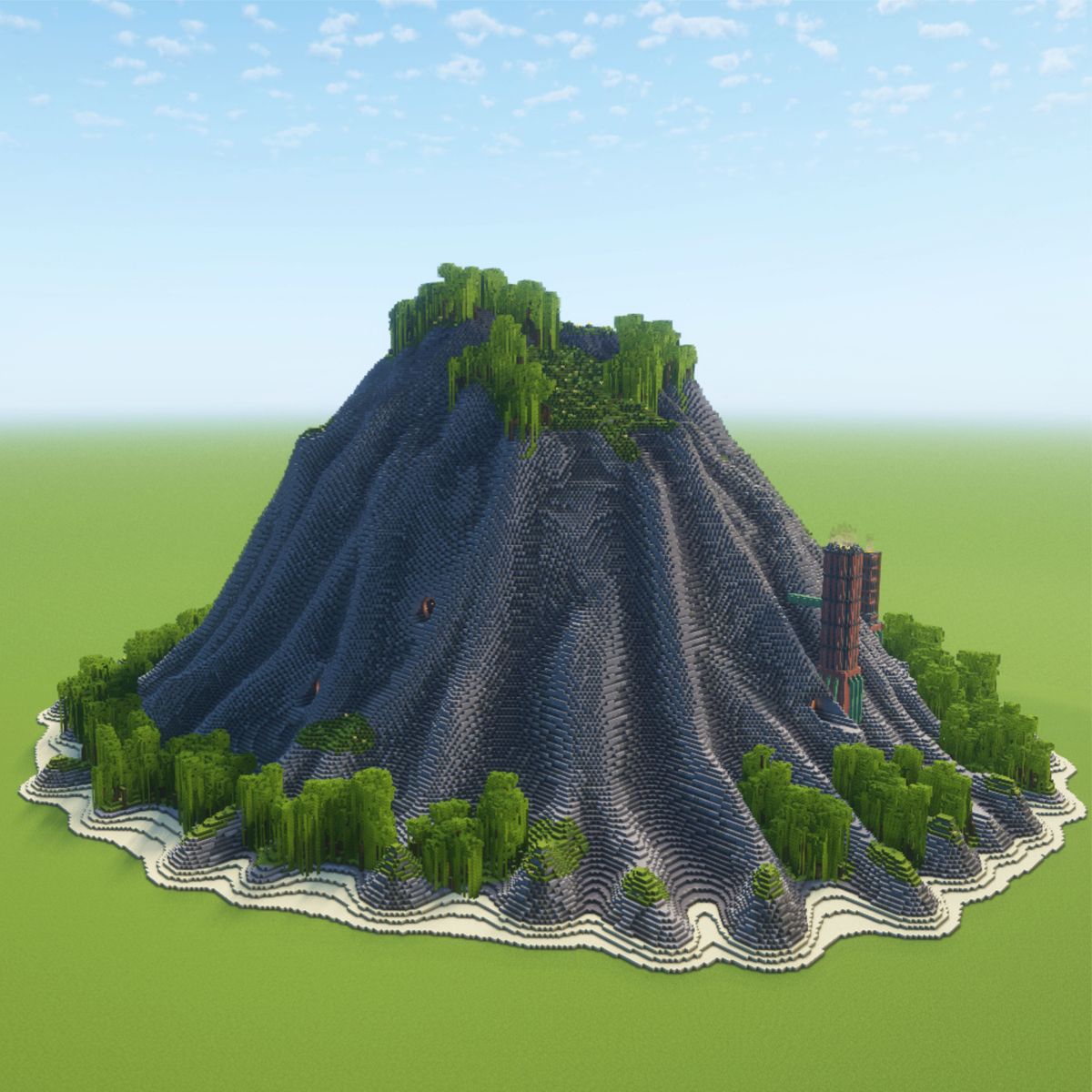 Industrial Mountain Base
