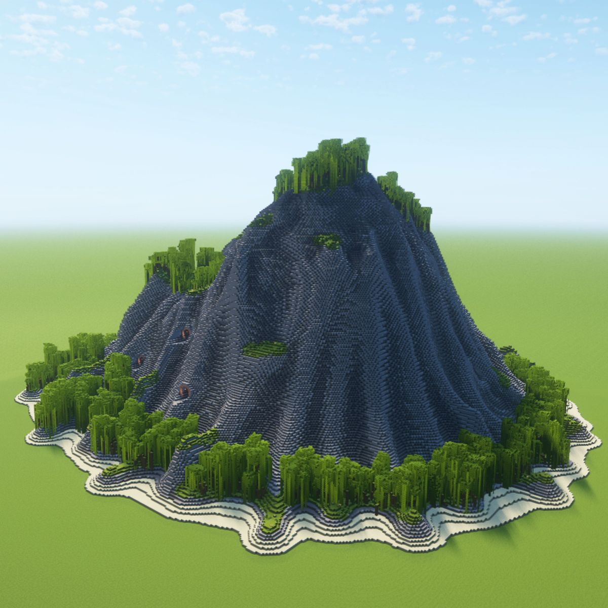 Industrial Mountain Base