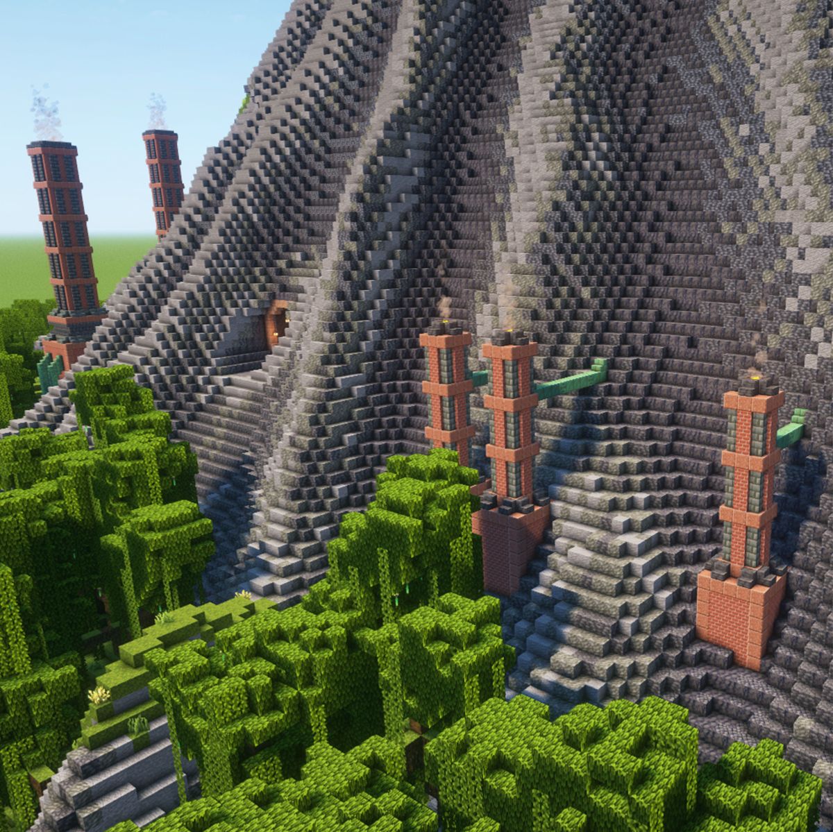 Industrial Mountain Base
