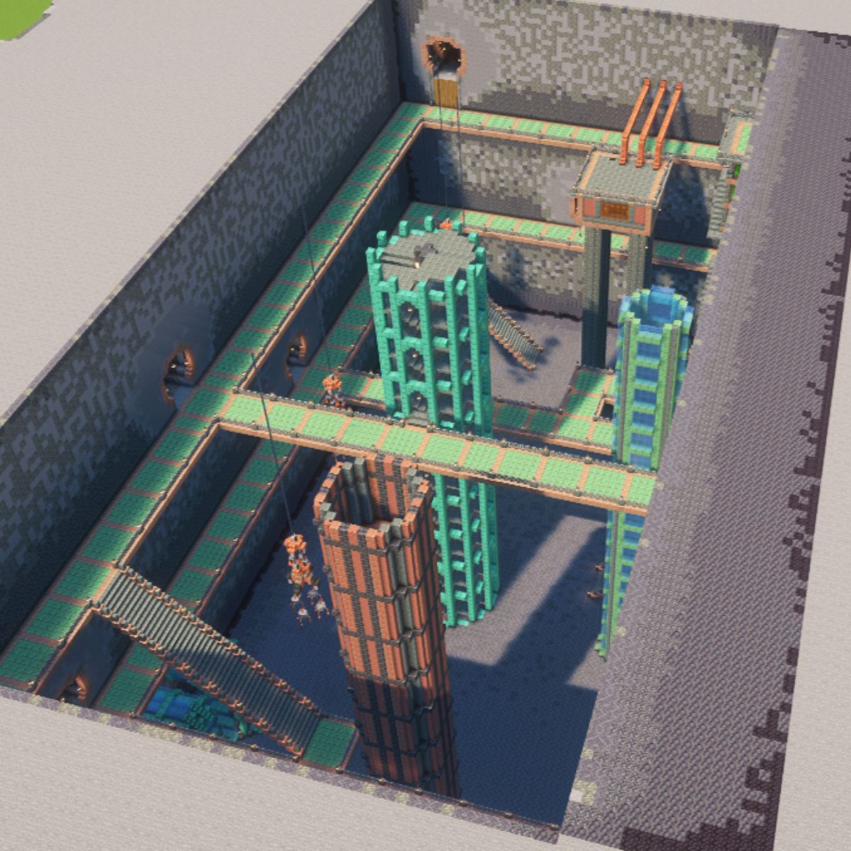 Industrial Mountain Base