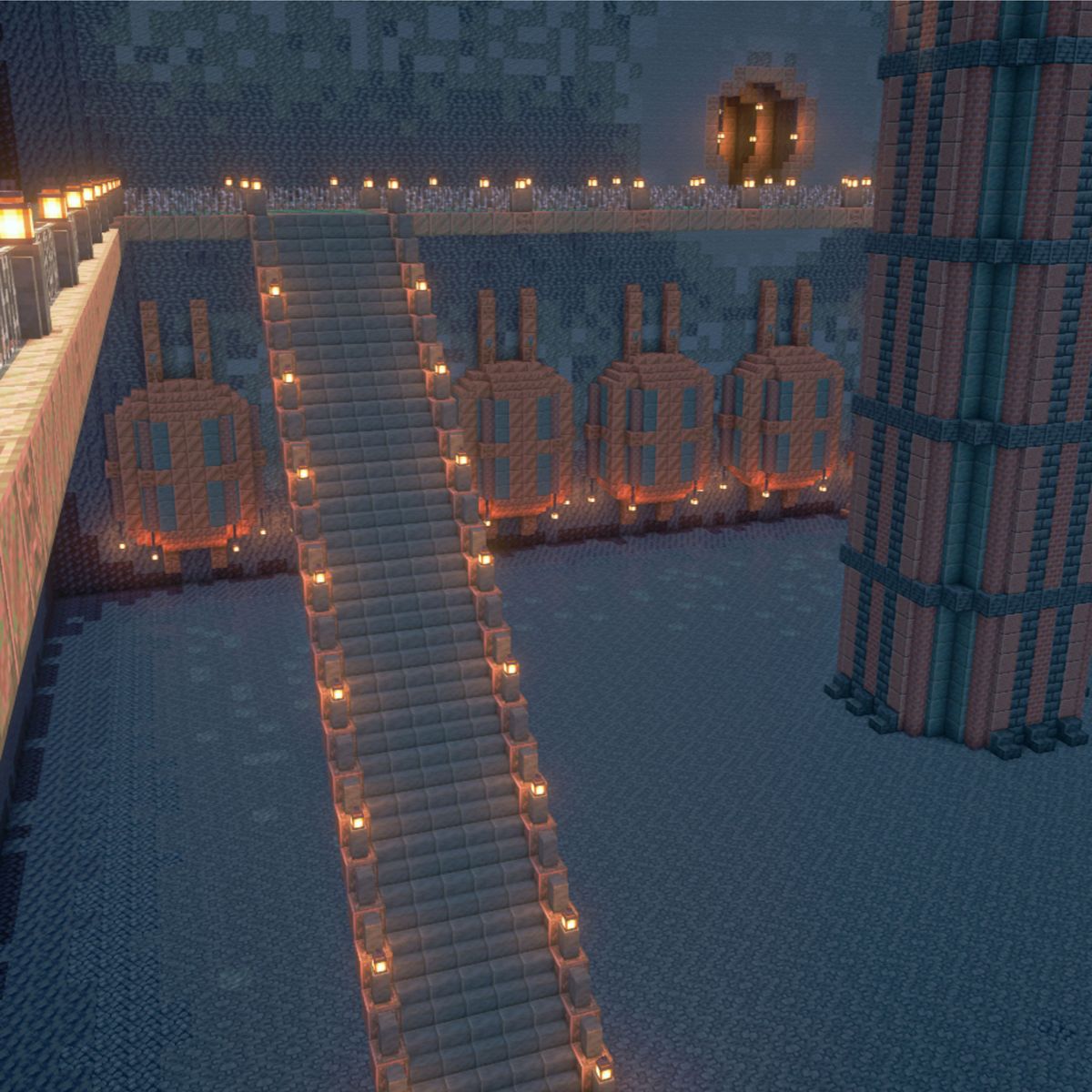 Industrial Mountain Base
