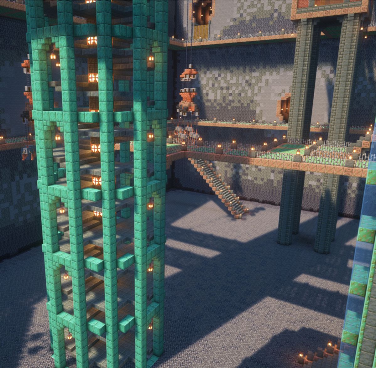 Industrial Mountain Base