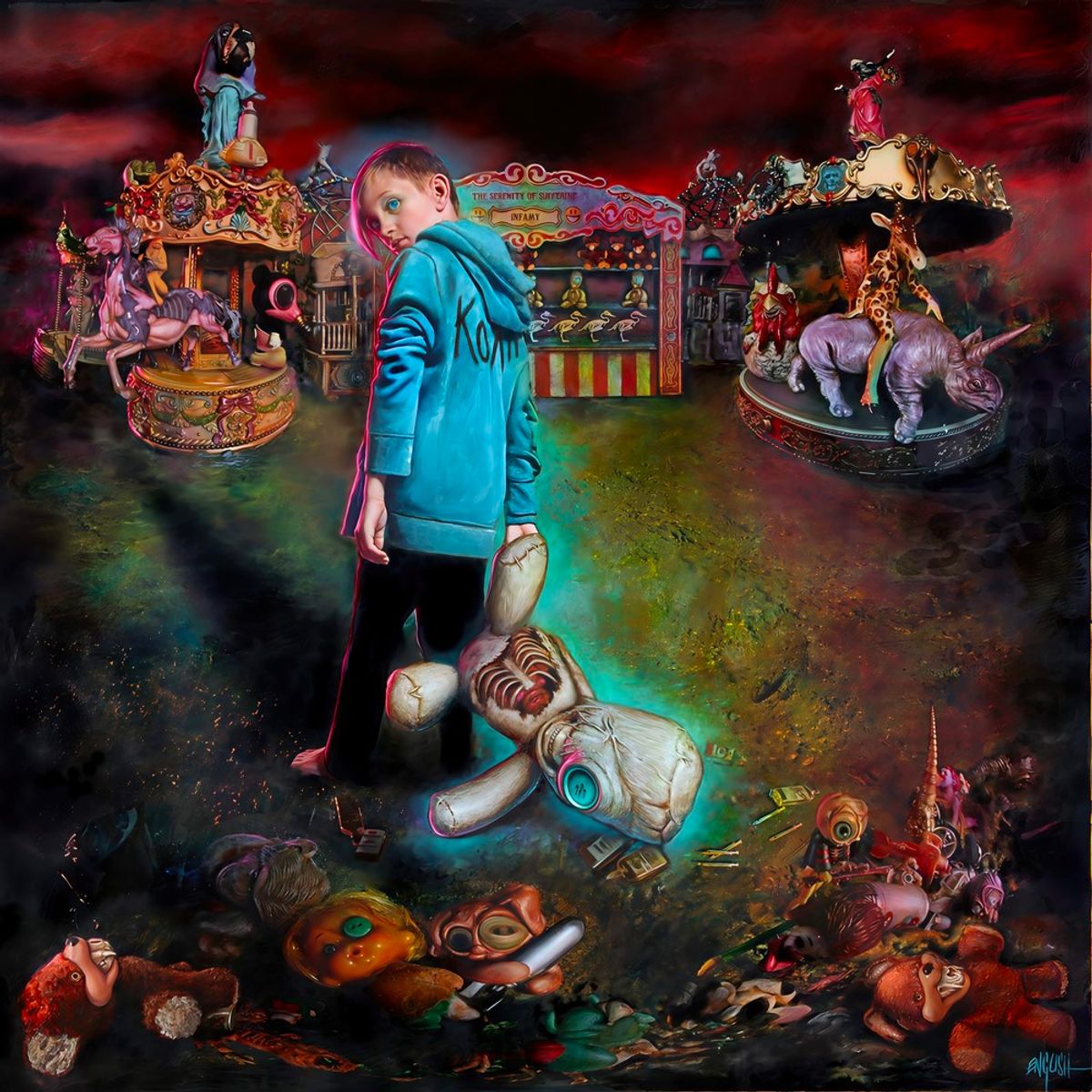 KoRn - Black Is the Soul (Isolated)