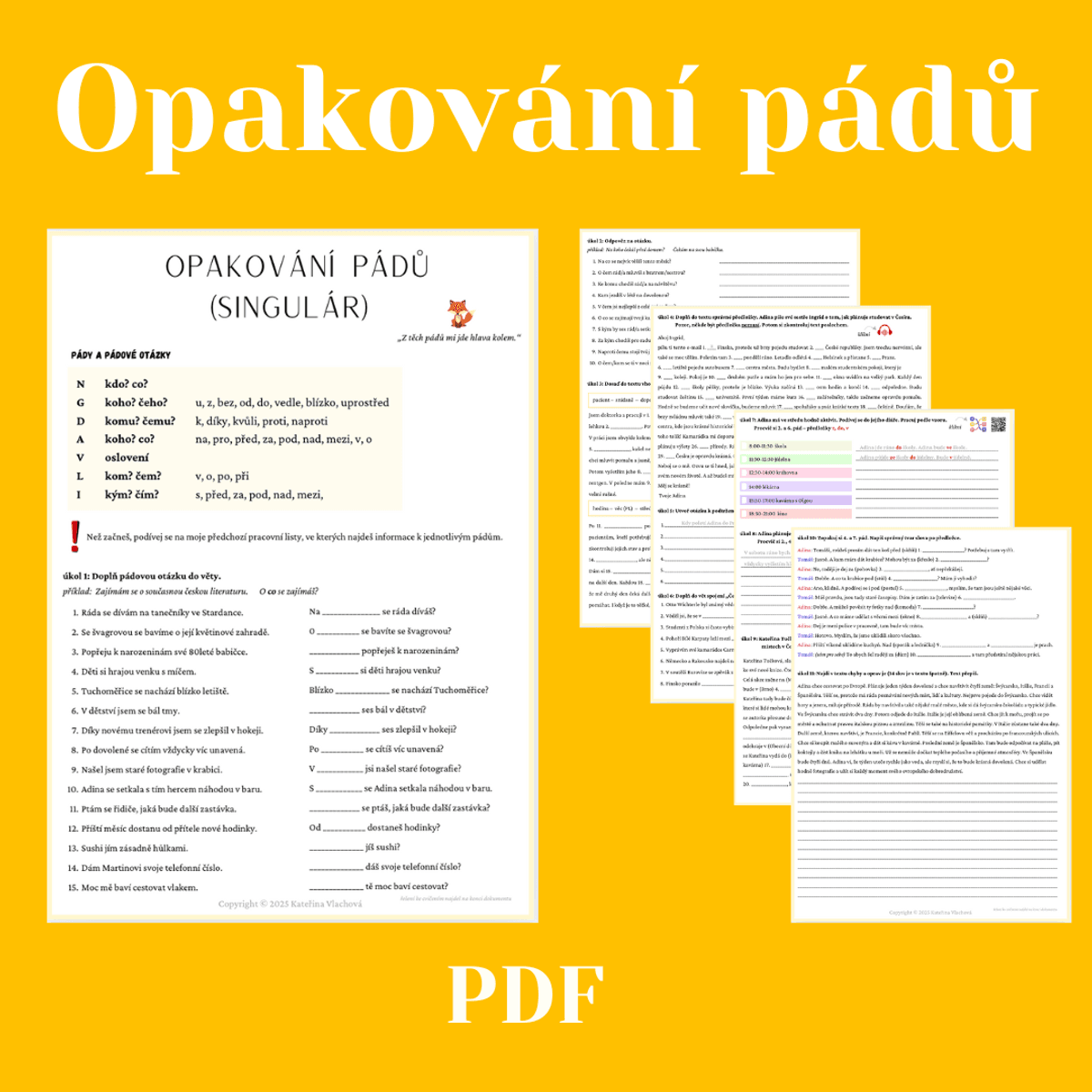 Opakovani padu v singularu