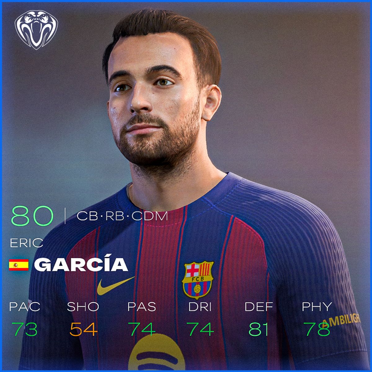 Eric García Face For FC26