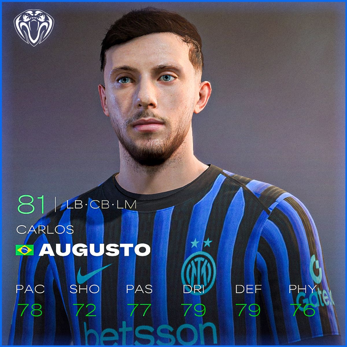 Carlos Augusto Face For FC26