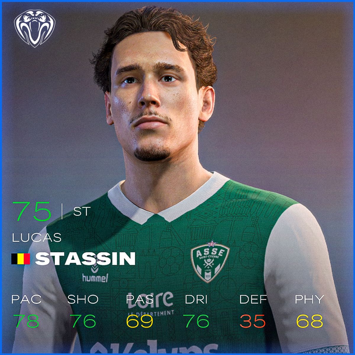 Lucas Stassin Face For FC26