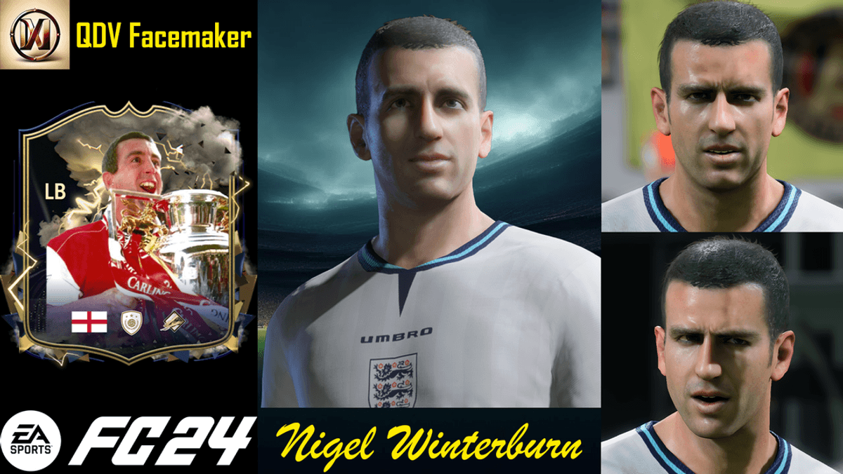 [CLASSIC] Nigel Winterburn Face Mod - [FC 24/25/26][FIFA 23]