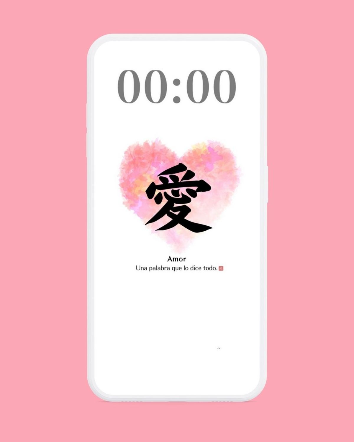 Omamori para el Alma – 4 Kanjis japoneses (usable como fondo de pantalla)