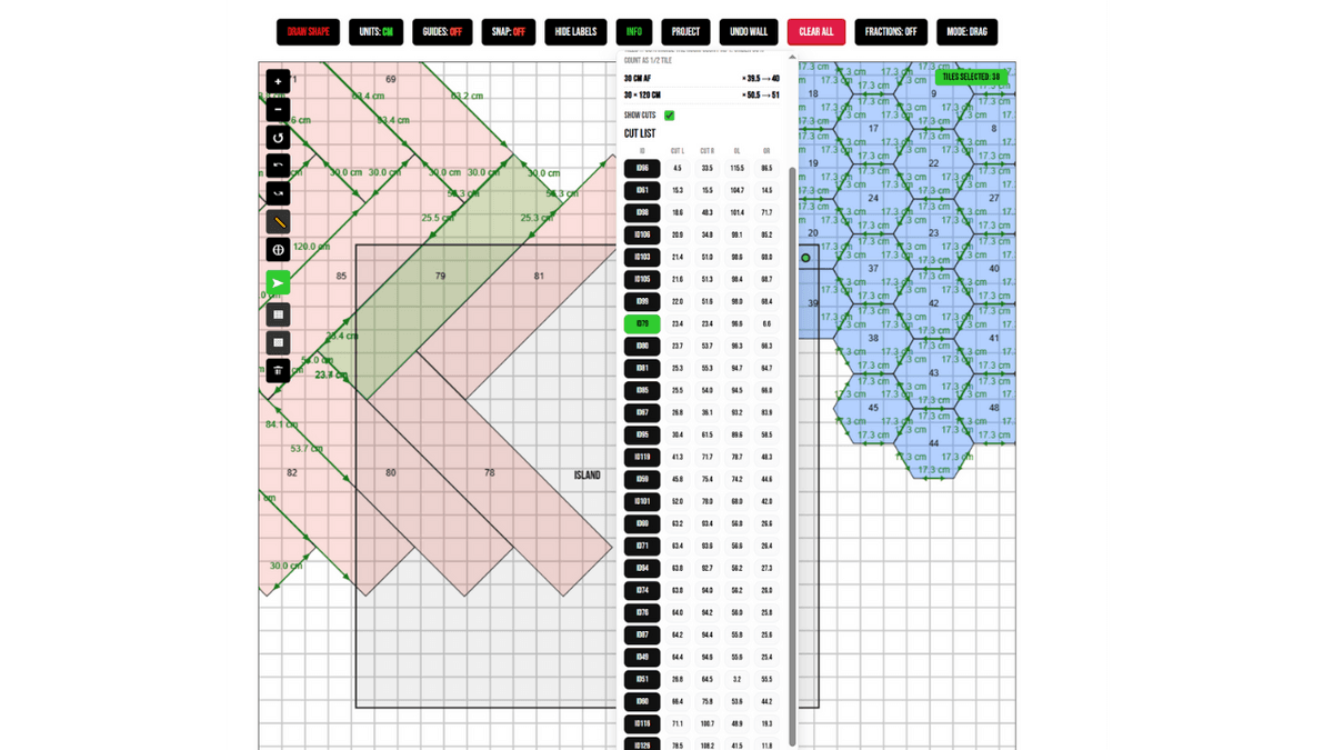 Tile Layout Pro π Tile Layout Pro - Buymeacoffee