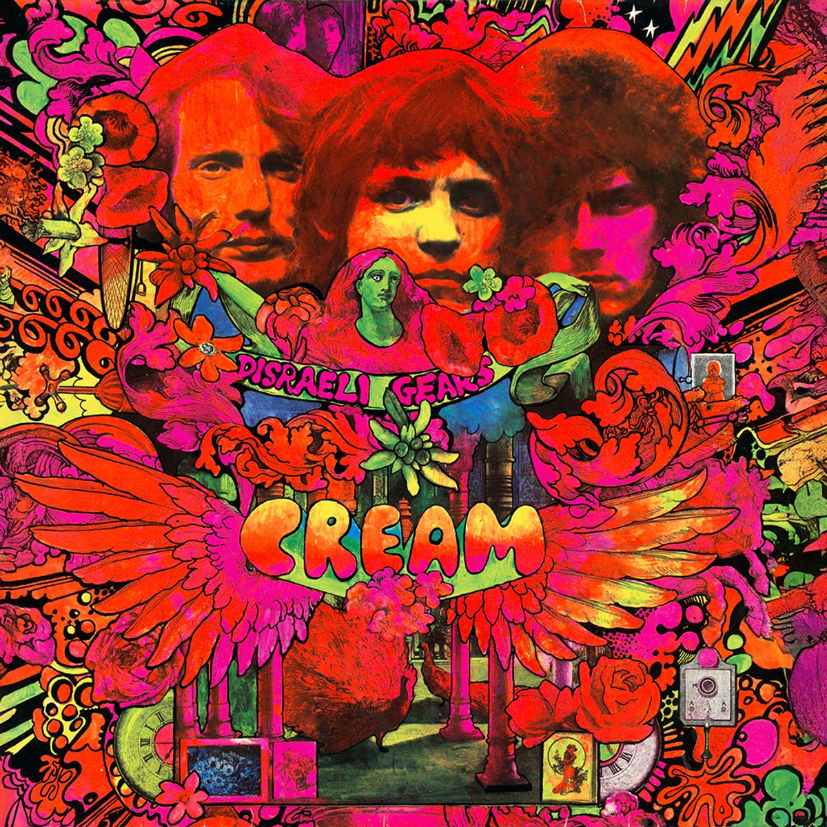 Cream - Disraeli Gears Custom Album Cover [4K]
