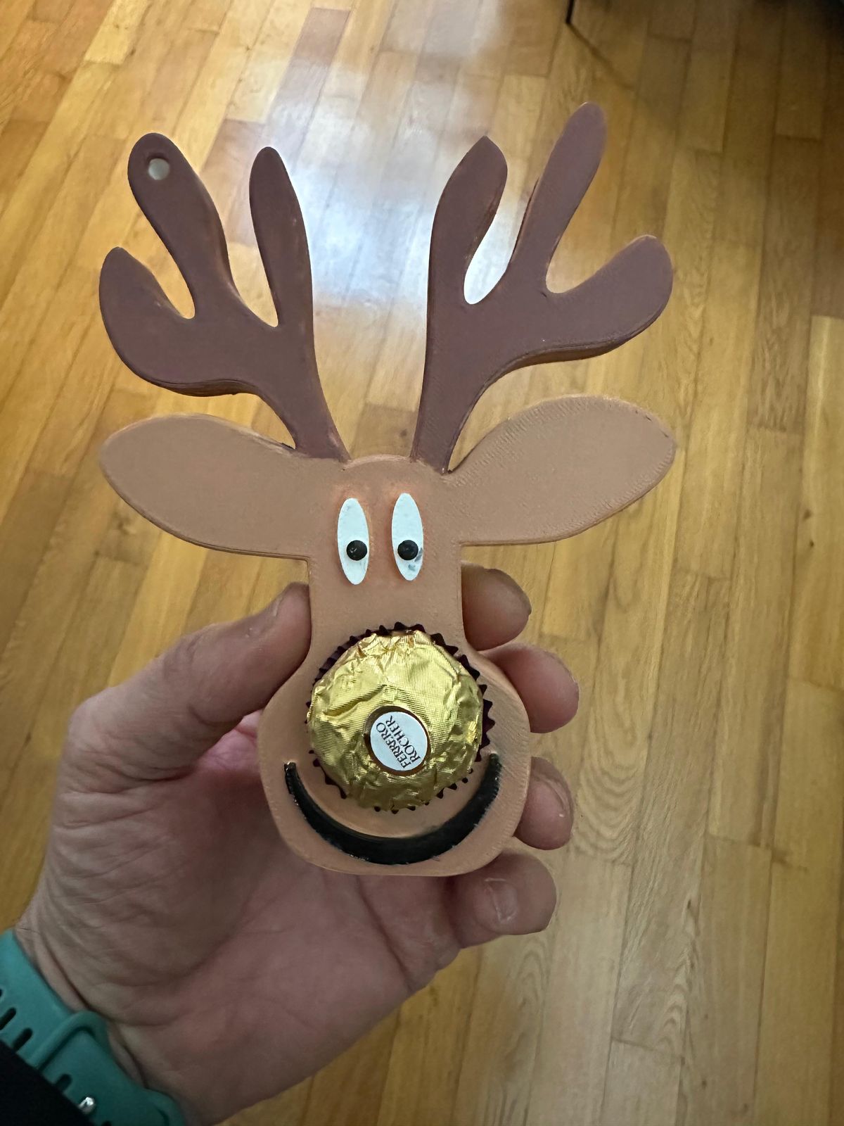 Renna da appendere all'albero