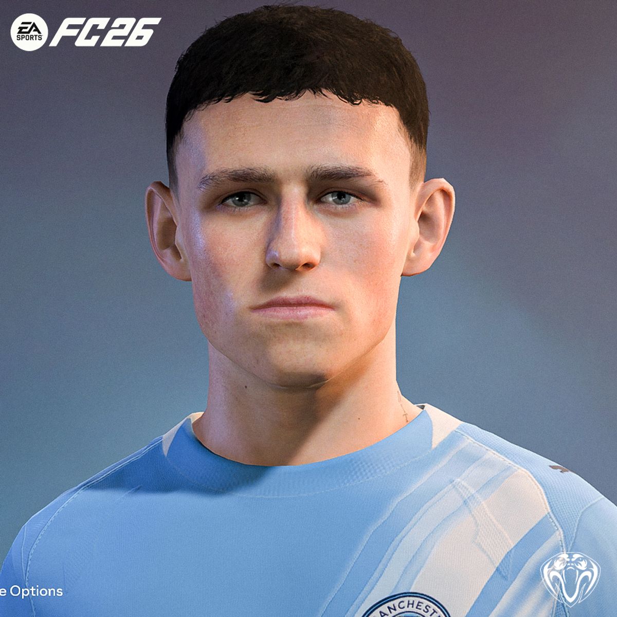 Phil Foden Face For FC26