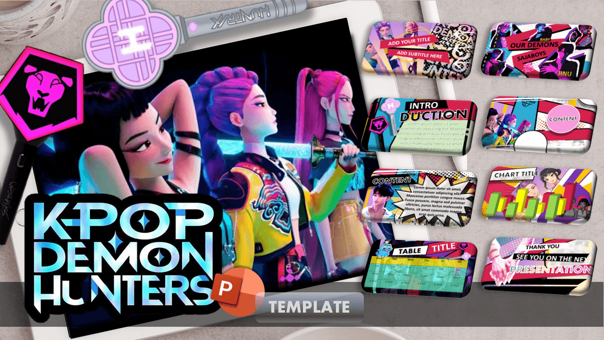 K POP DEMON HUNTERS PPT FULL