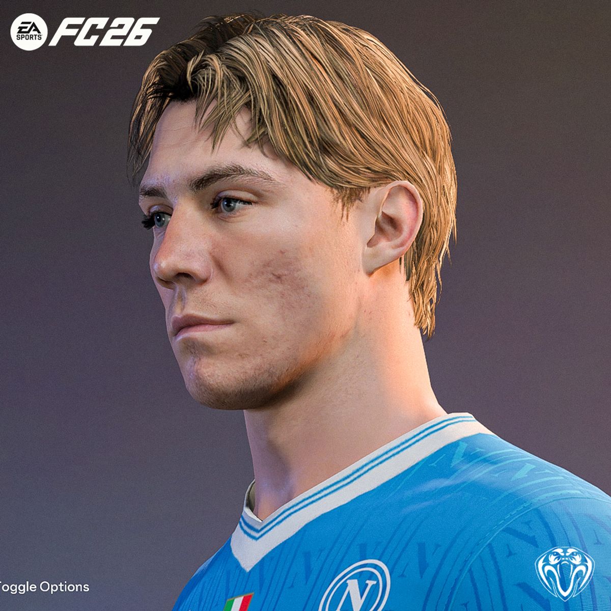 Rasmus Højlund Face For FC26