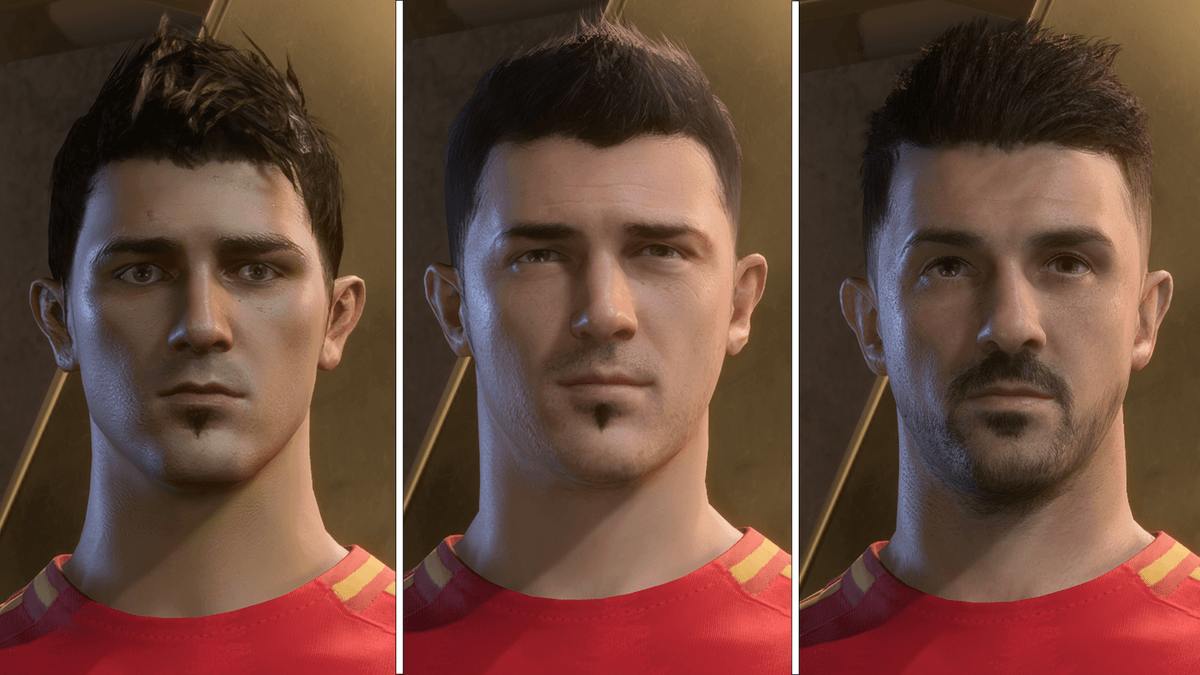 [CLASSIC] David Villa Face Pack - [FC 24/25/26][FIFA 23]
