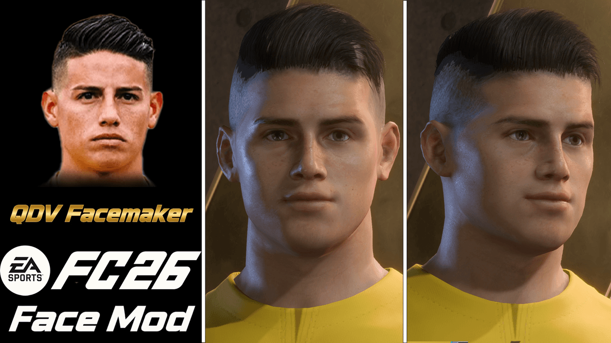 [CLASSIC] James Rodriguez (2017) Face Mod - [FC 24/25/26] - Buymeacoffee