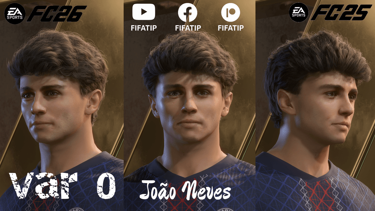 Joao Neves FC26 facemod by FIFATIP